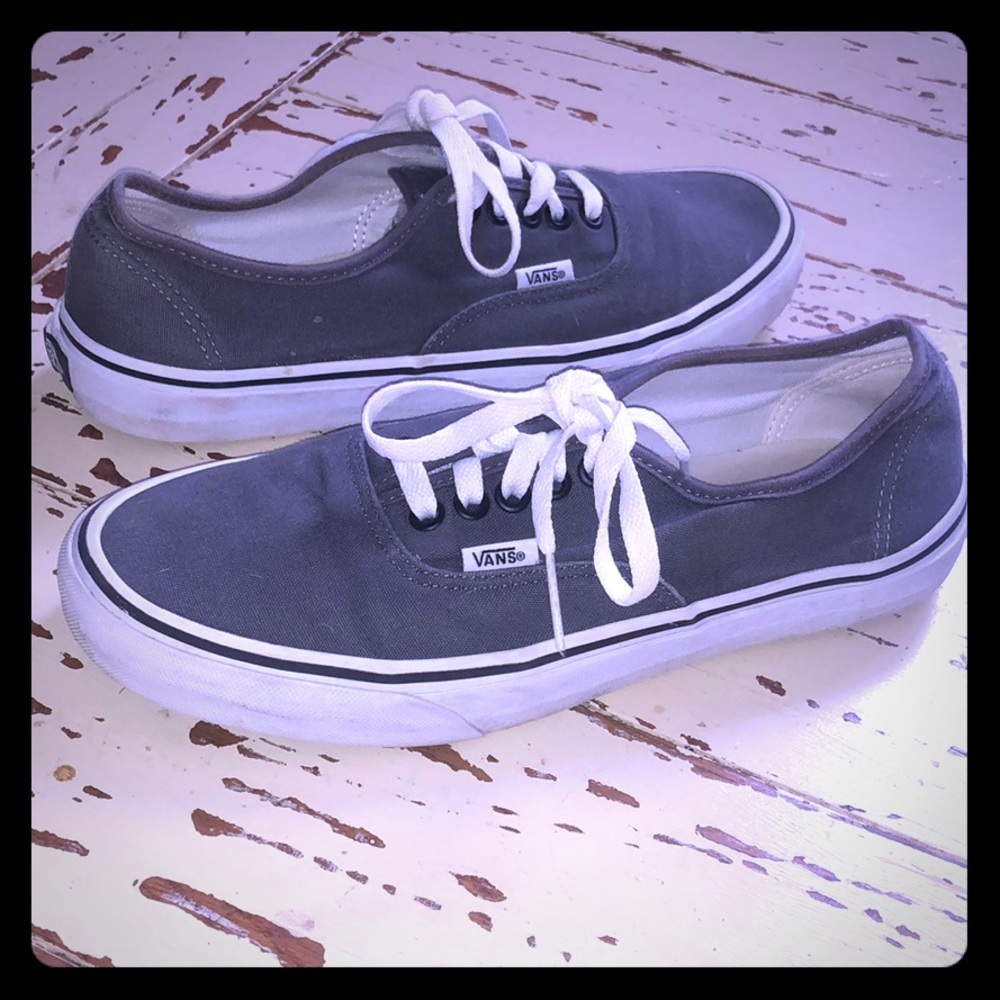 Gray Men’s Vans